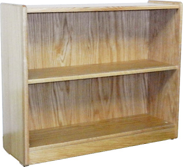 Nittany Bookcase w\/1 Fixed Shelf & 1 Adjustable Shelf, 30"H